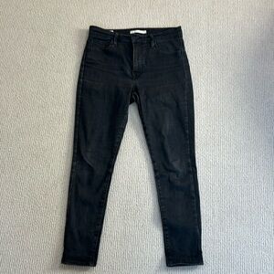 Levis, 720 High Rise Super Skinny, black, size 29